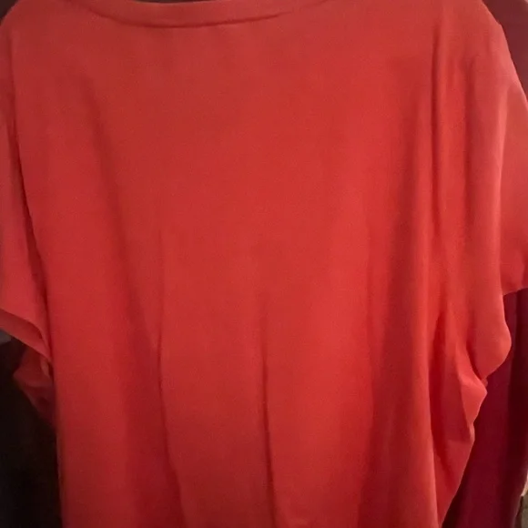 Tommy Hilfiger Colorful Orange (Plus Size 3XL) T-Shirt with iconic TH logo - Picture 3 of 7